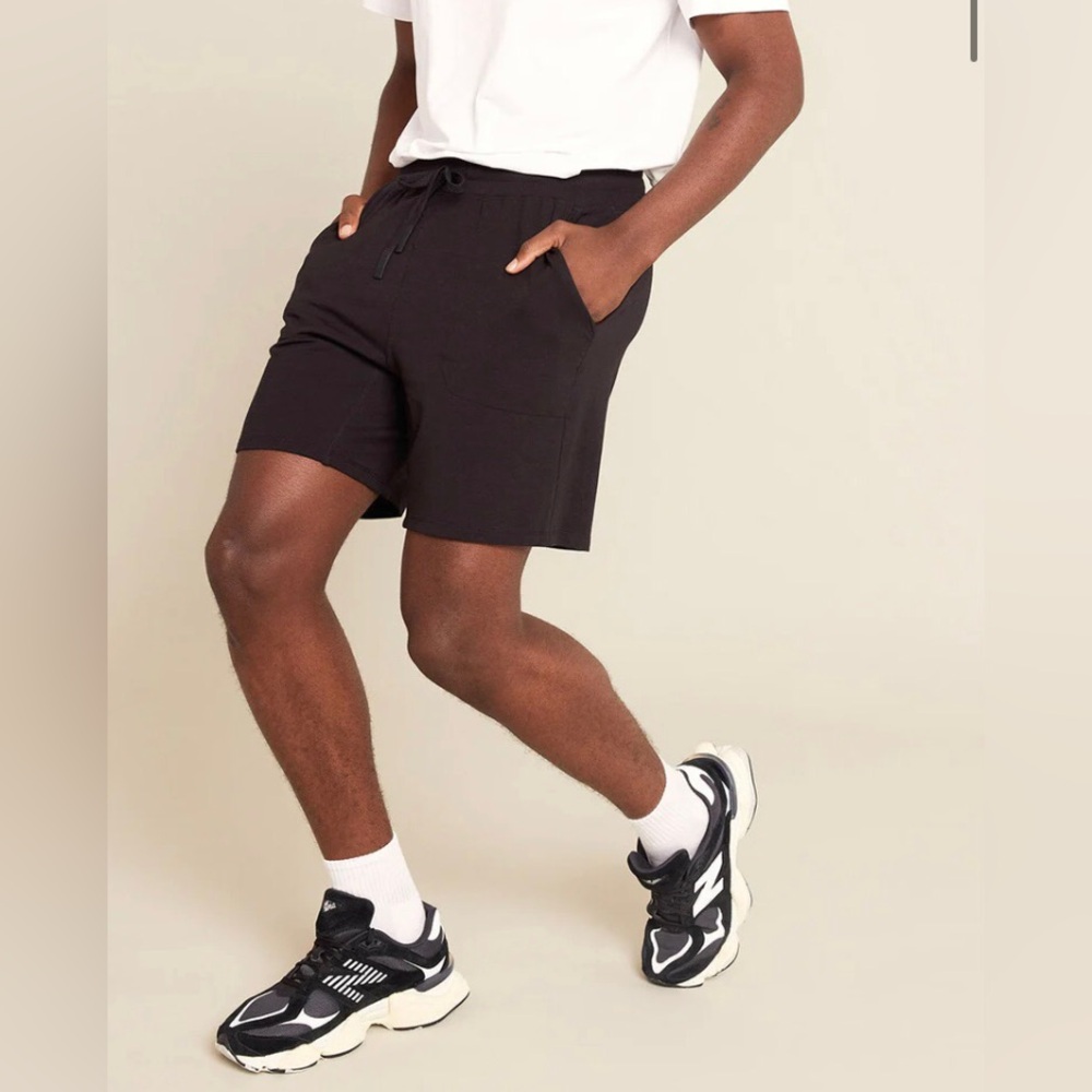 Boody Bamboo and Organic Cotton Lightweight Sweat Shorts Large